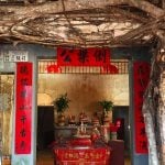 pintu masuk vihara
